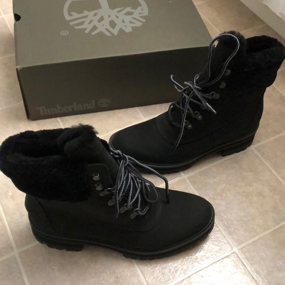 Timberland Courmayeur Valley 6in Shearling Boot 10 - Picture 13 of 16